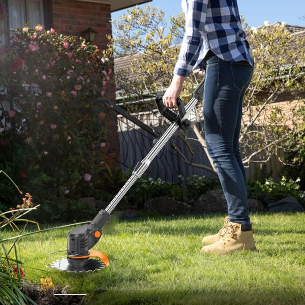 BlackEdge® Guadañadora Inalámbrica 2 Baterías 48V