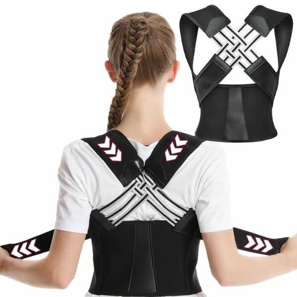 BraidFlex® Corrector De Postura Ajustable Trenza